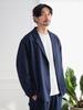 B:MING LIFE STORE by BEAMS Men's Double-Face Pear-Textured Jacket, Navy, Size S_92160083803
