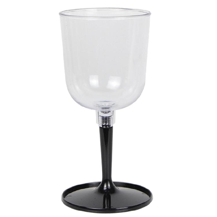 Outdoor Travel Camping Unbreakable Wine Glasses Foldable Wine Glass, Shatterproof and Clear Portable Wine Glasses