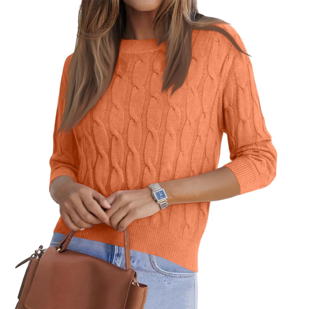 Ladies' Casual Loose Knit Sweater