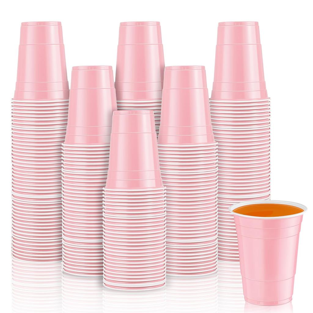 20-60 Stück 2oz Mini Party Schnapsbecher Plastik Schwarz Rosa Einwegbecher Abschluss Geburtstag Hochzeit Feiertag Picknick Party Valentinstag