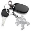 Autozubehör 3D Metall Auto Schlüsselanhänger Schlüsselring Kette Auto Styling Für Peugeot 308 408 508 RCZ 208 3008 2008 206 207 108 406 407 408 206 207 306 307