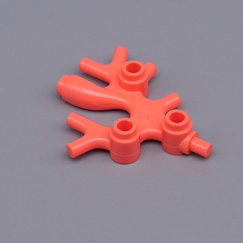 MOC 10PCS 49577 Thallus Plant Building Blocks Seaweed Coral Sea Tree Bricks Assemble Particle Toy Children Birthday Xmas Gifts