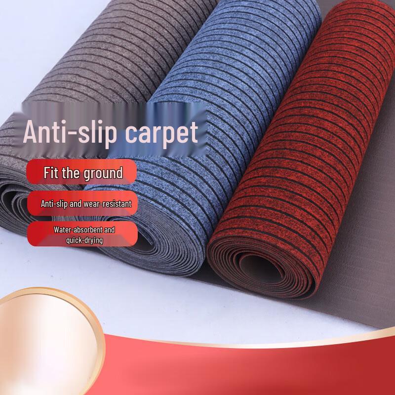 Jinsu Anti-slip Plush Floor Mat