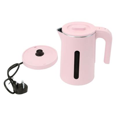 Chaleira Elétrica de Aço Inoxidável Camada Dupla 2000W 2L Desligamento Automático Livre de BPA Chaleira de Água Quente para