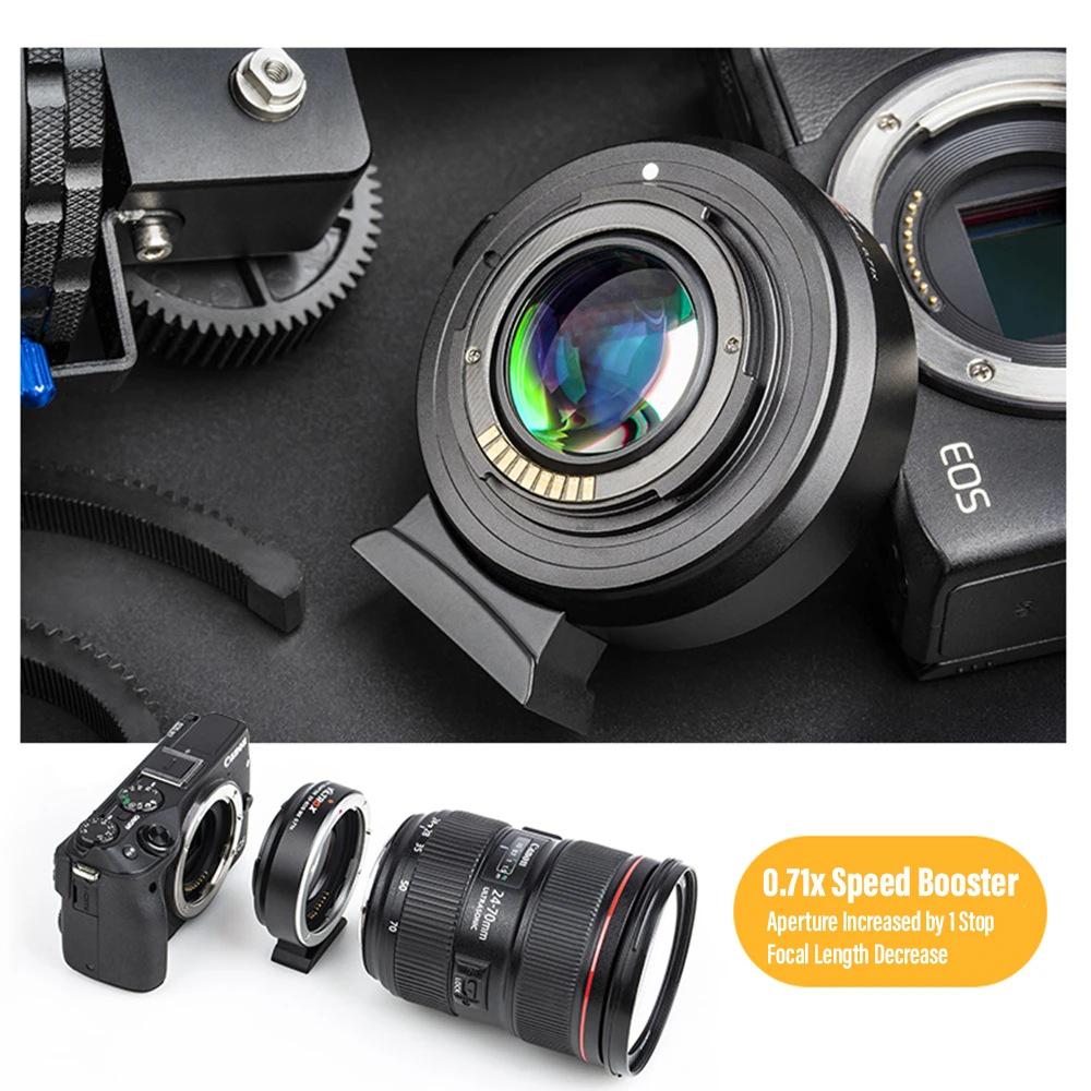 Viltrox EF-EOS M2 Adapter for Canon EF Lenses to EOS M Cameras (M6, M5, M50)