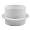 Check Valve Ventilation Pipe Proof Valve Replacement ABS 80-200mm Ducting Connector Exhaust Fan Pipe Home Improvement New