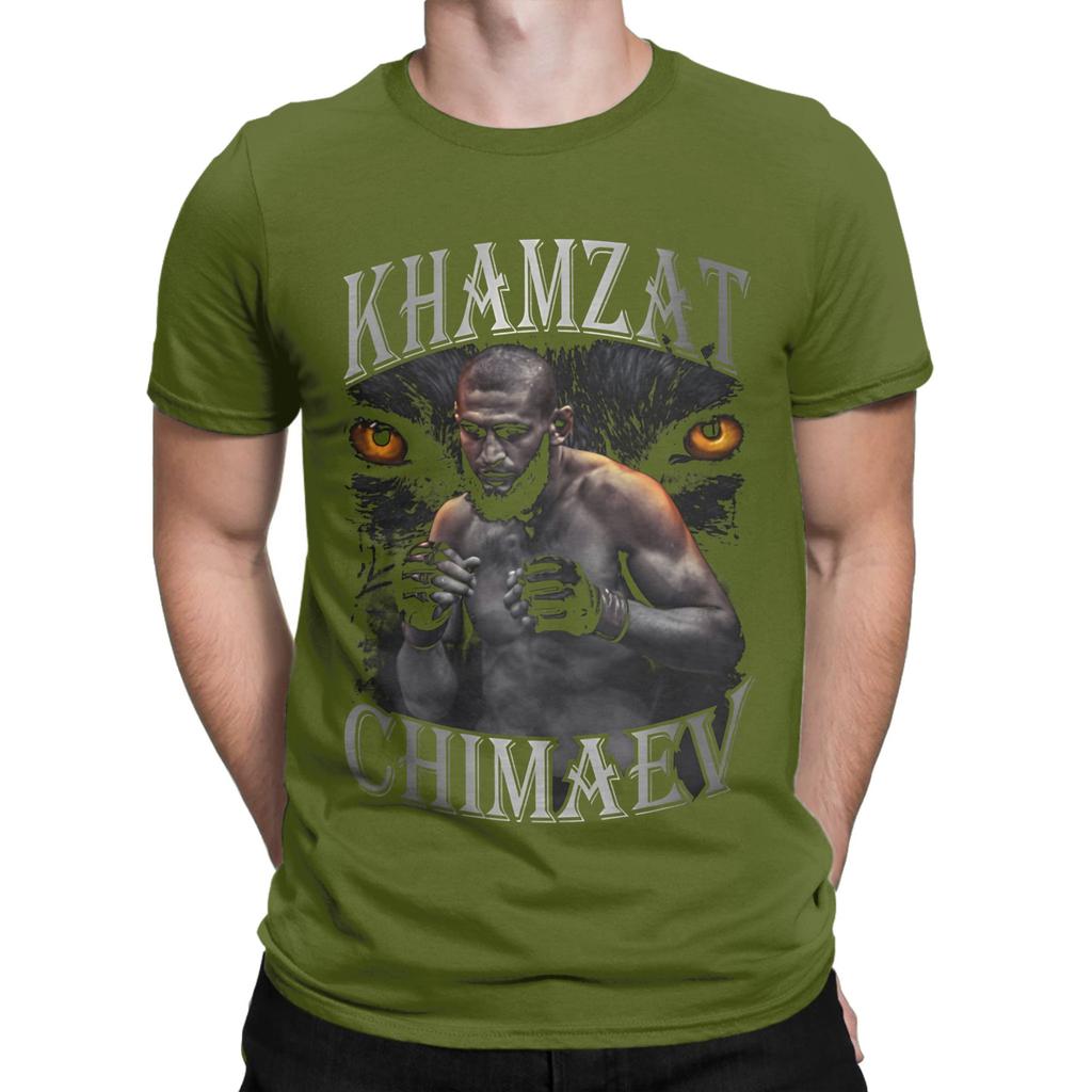 Unisex Khamzat Chimaevs T Shirts Cotton Clothes Fashion Short Sleeve Round Neck Tee Shirt Plus Size Tshirt