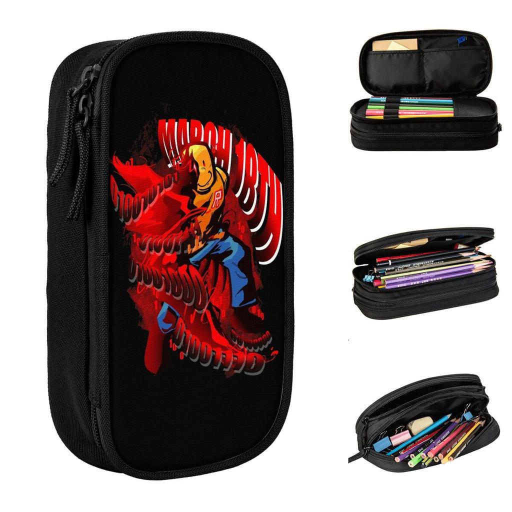 Forsaken John Doe Pencil Cases Creative Pen Box Bag for Student Large Storage Students School Gifts Pencilcases