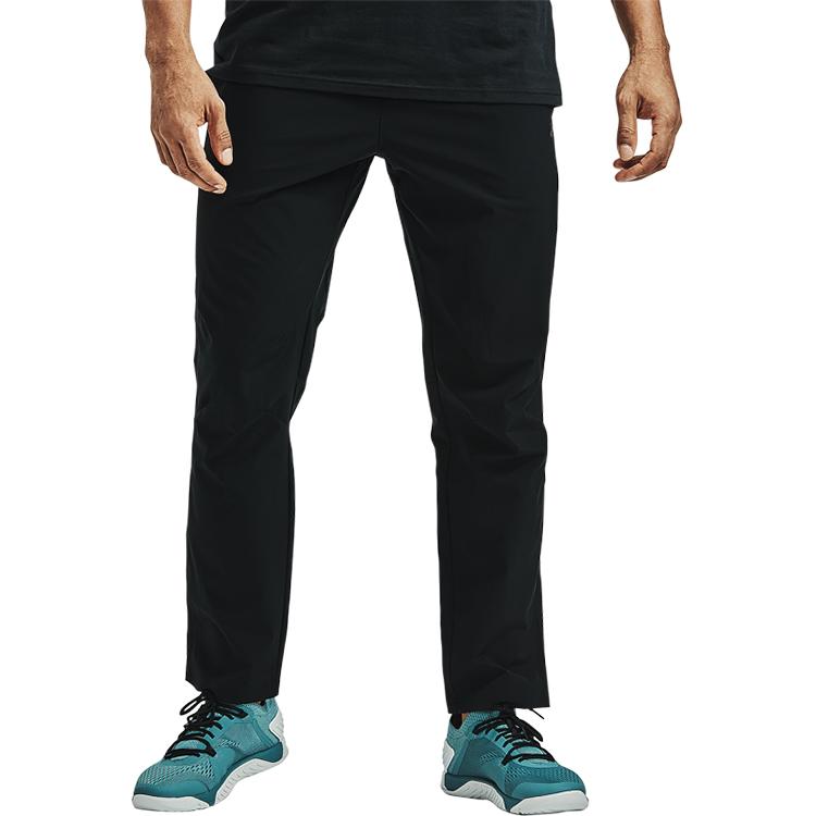 Under Armour Woven Series Slim-Fit Running Training Joggers Men Bottoms Black 1363087-001