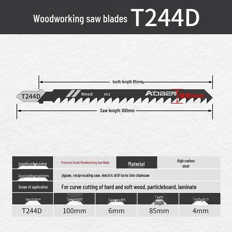 Electric Drill to Chainsaw Conversion Kit: Compact Reciprocating Saw for Home Woodworking