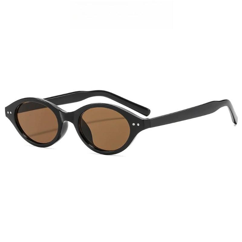 New Small Frame Bookworm Uv Resistant Sunglasses Men'S And Women'S Simple Multi-Color Fashionable Street Photography Sunglasses