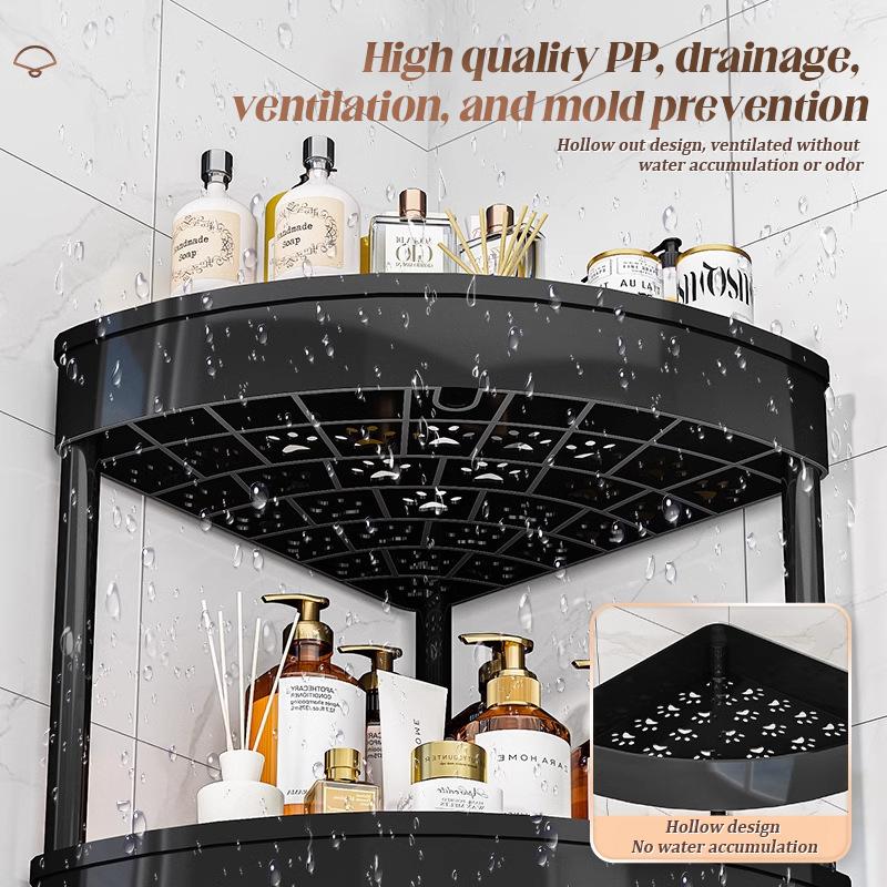 Badezimmer-Aufbewahrungswagen mit Rädern Küchen-Wohnzimmer-Aufbewahrungsregal Hohe Tragfähigkeit Wohnaccessoires