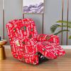 Geometry Printed Flower Stretch Lazy Boy Sofa Cover Recliner Cover Chair Covers For Leather Living Room Recliner Chair Slipcover