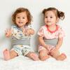 MIKIHOUSE HOT BISCUITS Short Sleeve Pajamas for Boys and Girls, Baby, Kids, Multicolor, 110cm, 70-7336-147