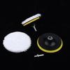 5/7Pcs 3/4/5/6/7 Inches Soft And Reusable Polishing Pads Car Buffing Wool Wheel Mop Kits For Car Polisher Drill Accessories