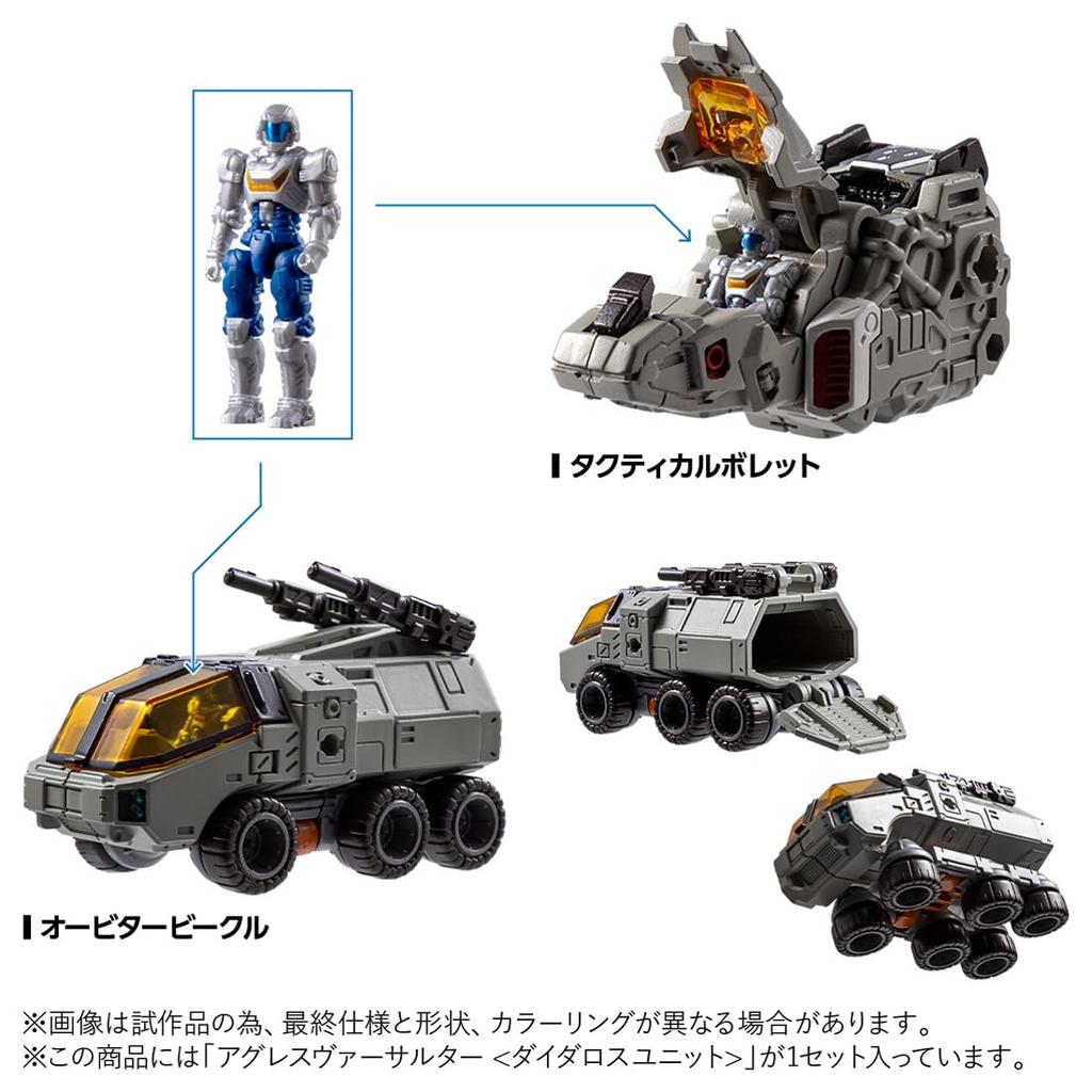 TAKARA TOMY Diaclone Aggress Versalter Action Figure T-SPARK <Daedalus Unit>