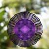 10 Inch Hanging Wind Chime for Garden Balcony Decor Rotating Hook Elegant Art Design High Quality Gift for Spring Summer