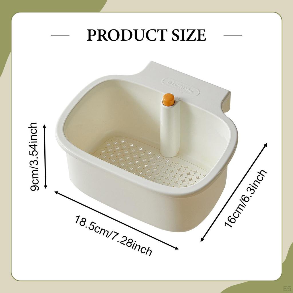 Wiszący kosz na zlew kuchenny, sitko odpływowe, kolektor odpadów spożywczych