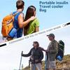 Heat Insulation Insulin Storage Bag Temperature Monitoring Insulin Cooler Case  for Travel