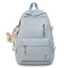 Schoolbag New College Style School Bag Girls Korean Ins High Value Candy Color School Bag Junior High School Student Lightweight Backpack