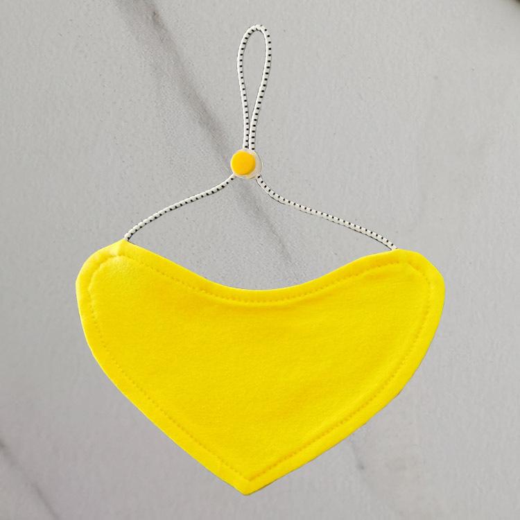 

Милый треугольный шарф из чистого хлопка с принтом кошки, нагрудник для собак весом до 20 фунтов жёлтый