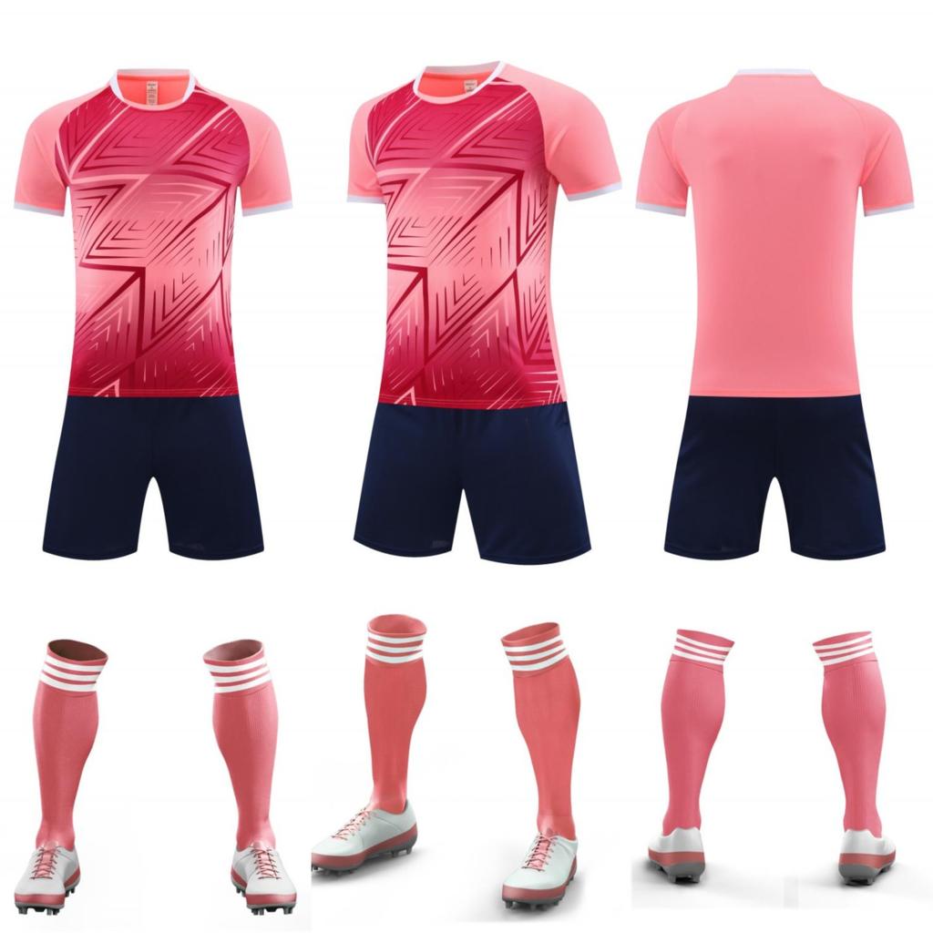 Football Suit, Boys And Girls Game Training Suit, Adult Sports Jersey, Short-Sleeved Quick-Drying Sportswear