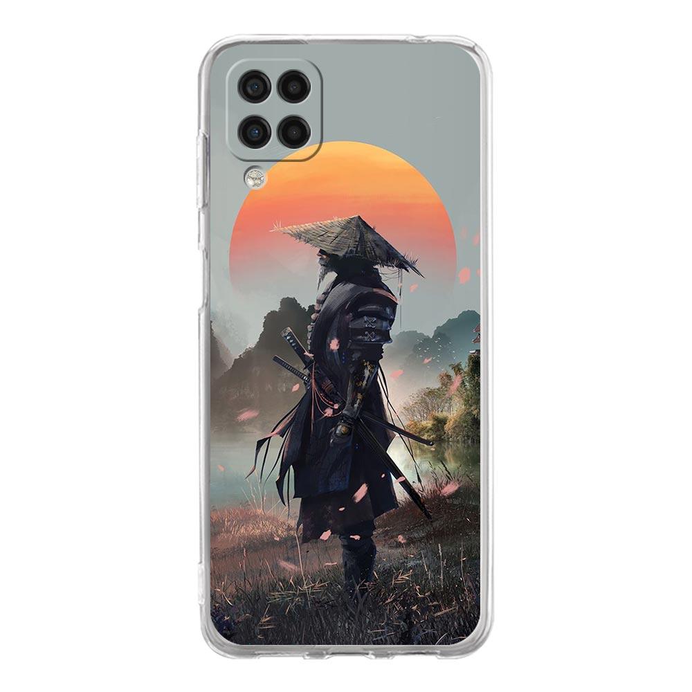 Case For Samsung Galaxy A13 A23 A33 A53 A73 5G A51 A71 A21S A12 A11 A31 A41 A01 A03s A52 A32 A22 Cover Japanese Bushido Samurai