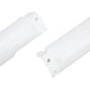 Acouto Motocross Front Fork Guard Covers for CR125 CR250 CE500 CRF450 CRF 250 Motocycle Fork Guard Protector White Front Shock Guard Cover