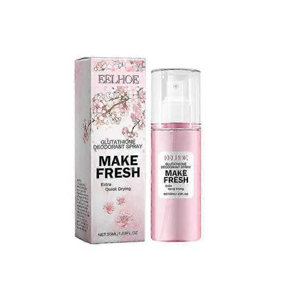 Rosa 50ml(UNA)$ Desodorante spray antitranspirante para axilas