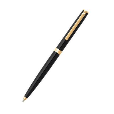 Bolígrafo Sheaffer Sagaris Negro Brillante con Adornos Dorados (Bolígrafo)
