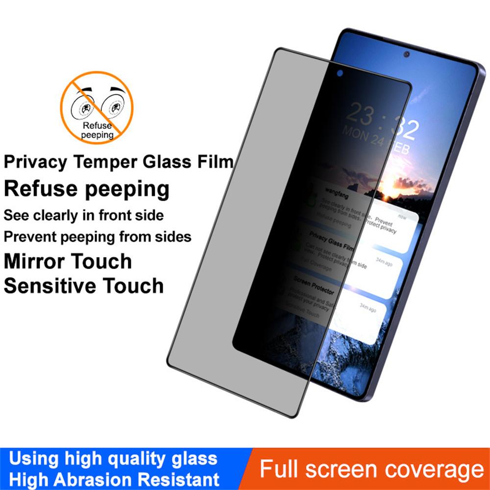 IMAK For Samsung Galaxy S25 Ultra Anti-Peep Tempered Glass Screen Protector Full Coverage