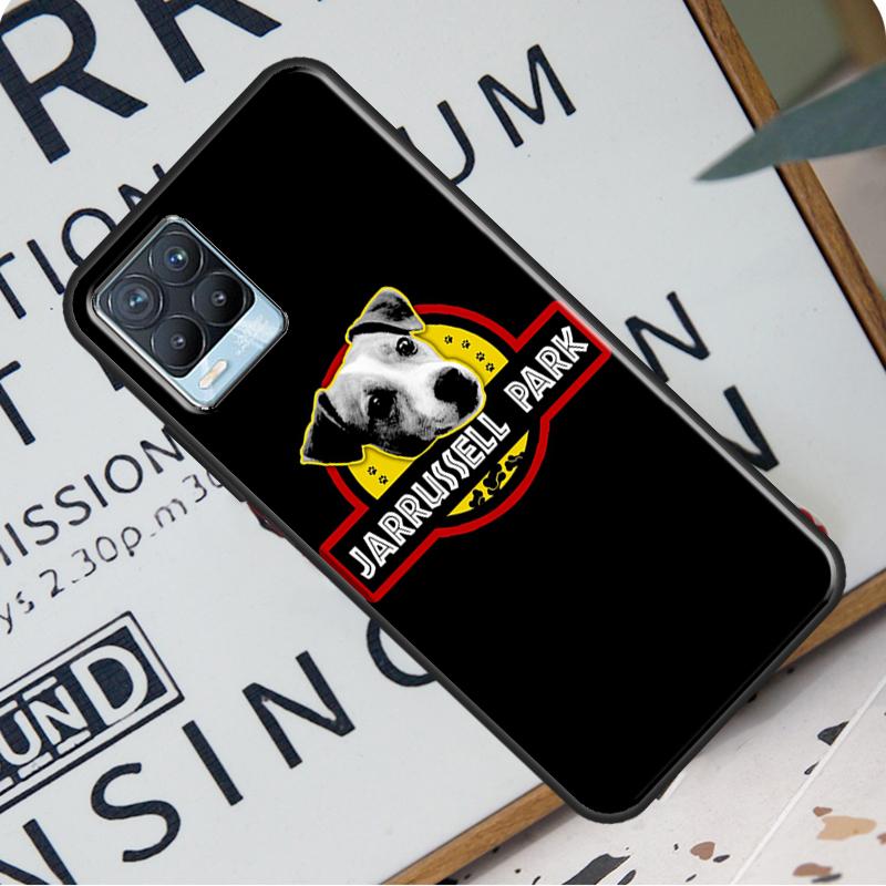 

Чехол для собаки Джек-рассел-терьера для Realme 8i 8 Pro GT Neo 2 Master C15 C21, чехол для OnePlus 8T 9R Nord2 9 Pro OnePlus 9RT