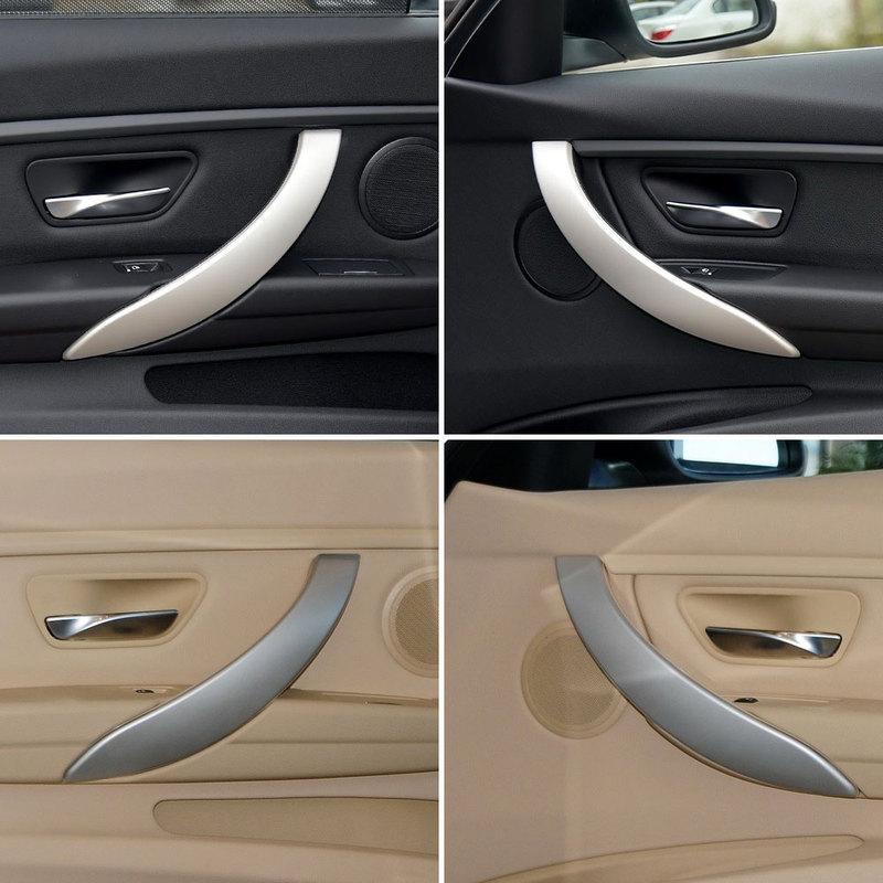 Car Interior Door Handle Pull Cover Accossory For BMW 3 4 Series F30 F31 F32 F33 F34 F36 318 320 328 330 335 420 425 430