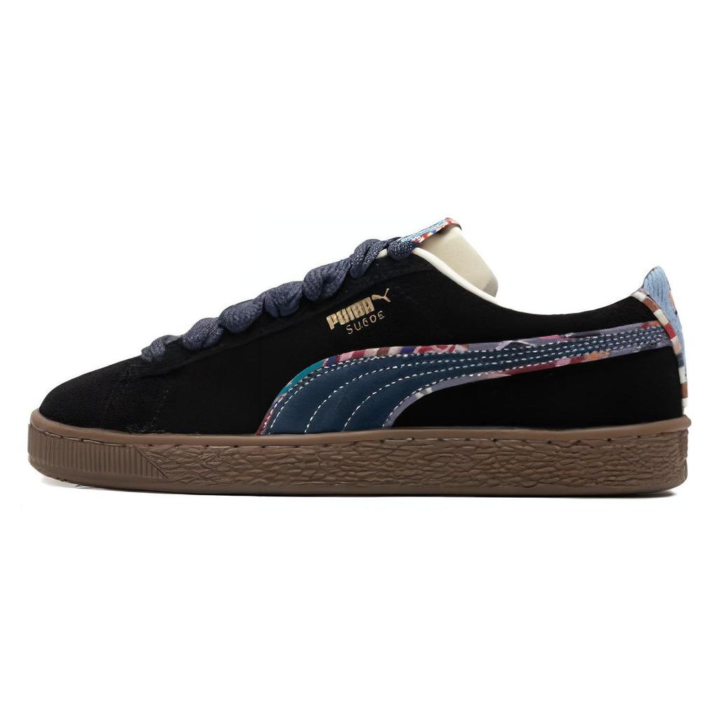 Puma Suede Casual Low-Top Sneakers Unisex Sneakers Black 399021-01