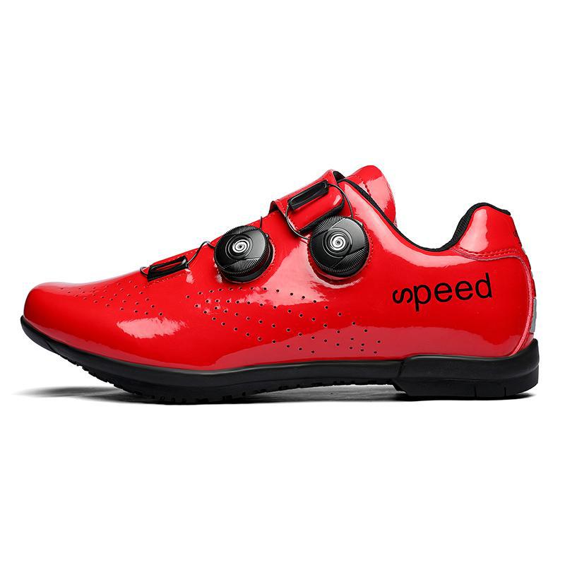 New cycling shoes men's unlocked mountain bike bicycle shoes road bike lock shoes lock pedal lock piece non-locked bicycle women