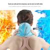 PVC Gel Roller Ball Neck Protector with Hot/Cold Compress and Plush Massage Bag