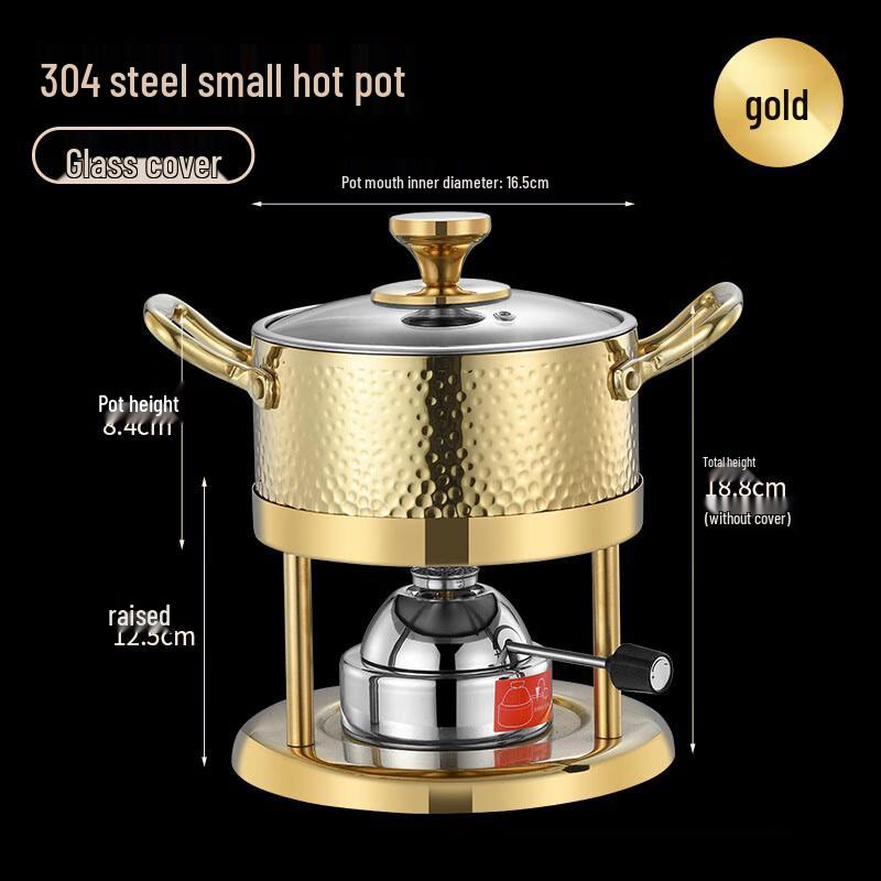 Luoweini Portable Single Hotpot Gas Stove