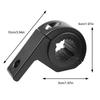 Motorcycle Headlight Mounting Bracket UTV Light Bar Mounts LED Off-Road Light Horizontal Bar Tube Clamp Roof Roll Cage Holder