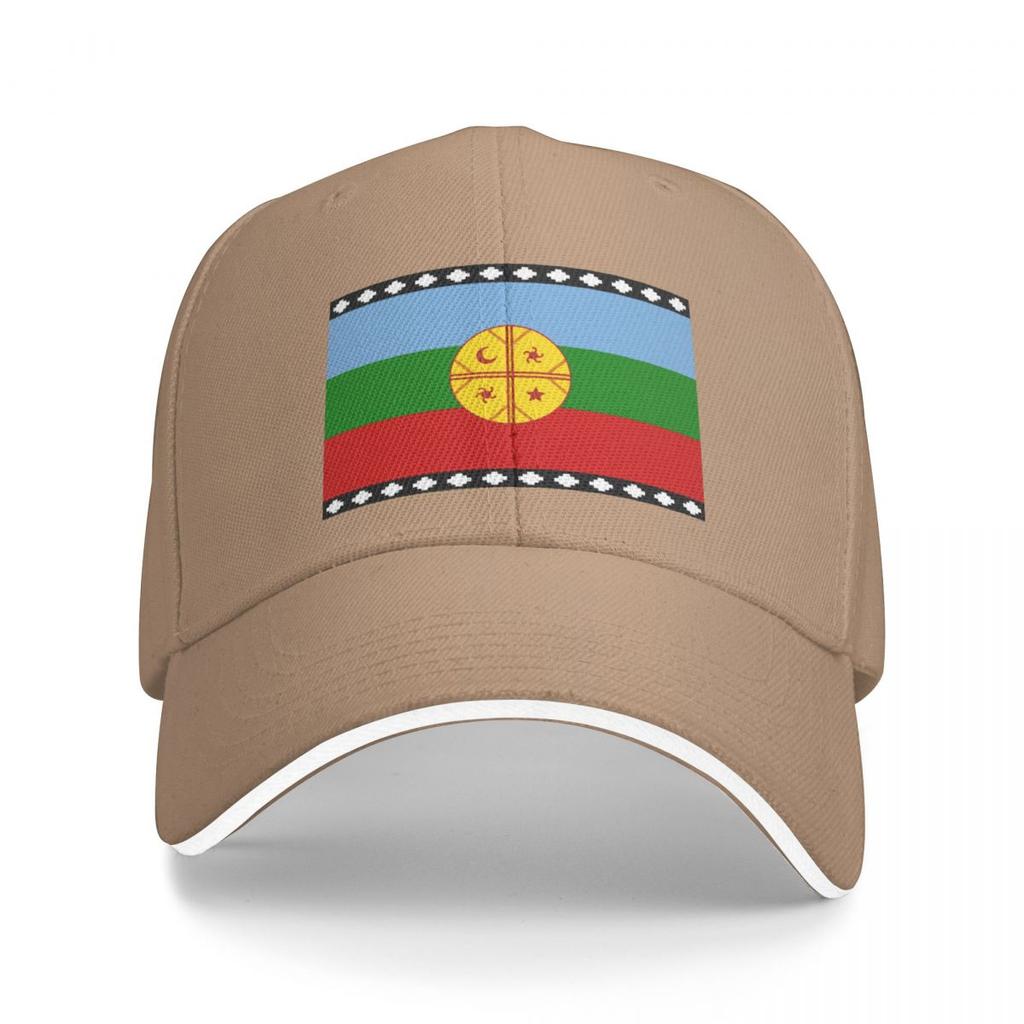 Flag of the Mapuches Cap Baseball Cap Bobble Hat Baseball Cap Unisex Women's
