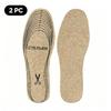 1/2/3/5/10 Pcs Wool Felt Insoles Winter Warm Boot Shoe Insert Insoles for Men