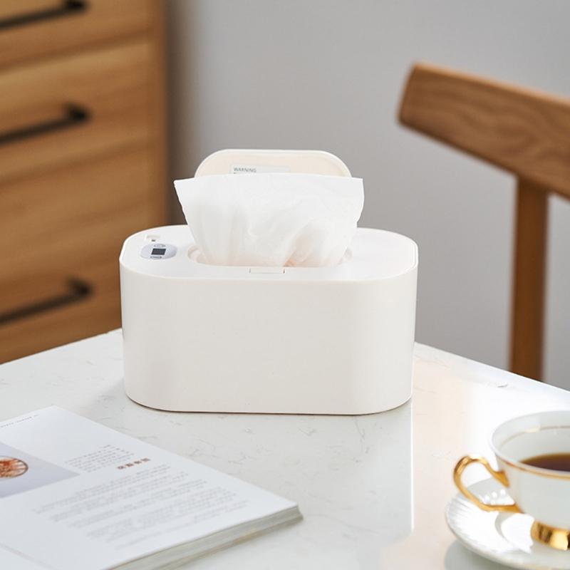 Easy to Use Wet Towels Warmer Small Wipe Heater Adjustable Temperature Wipe Dispenser Suitable for Babies and Adult
