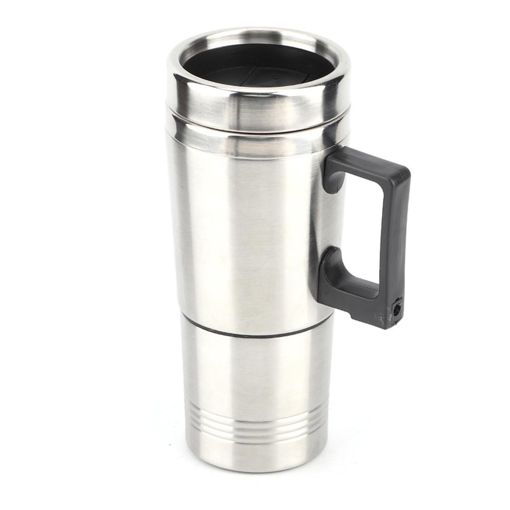 Car Electric Kettle Coffee Tea Water Heating Cup 12V 350ML+150ML