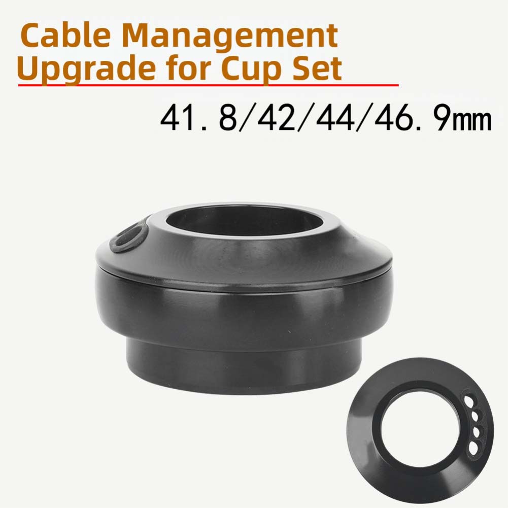 CNC Machined Headset Bicycle Headset Aluminum Alloy Material Sealed Bearings Integrated Handlebar Compatibility