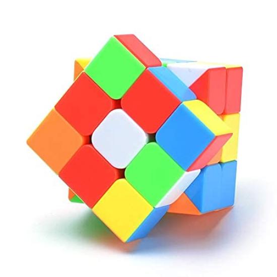 Magic Stickerless 3x3 Magic Square Educational Kids Christmas Holiday Toy Cube, Puzzle, Toy, Gift, Present, Gift, Children's (2025 Magnetic-Free 3x3)