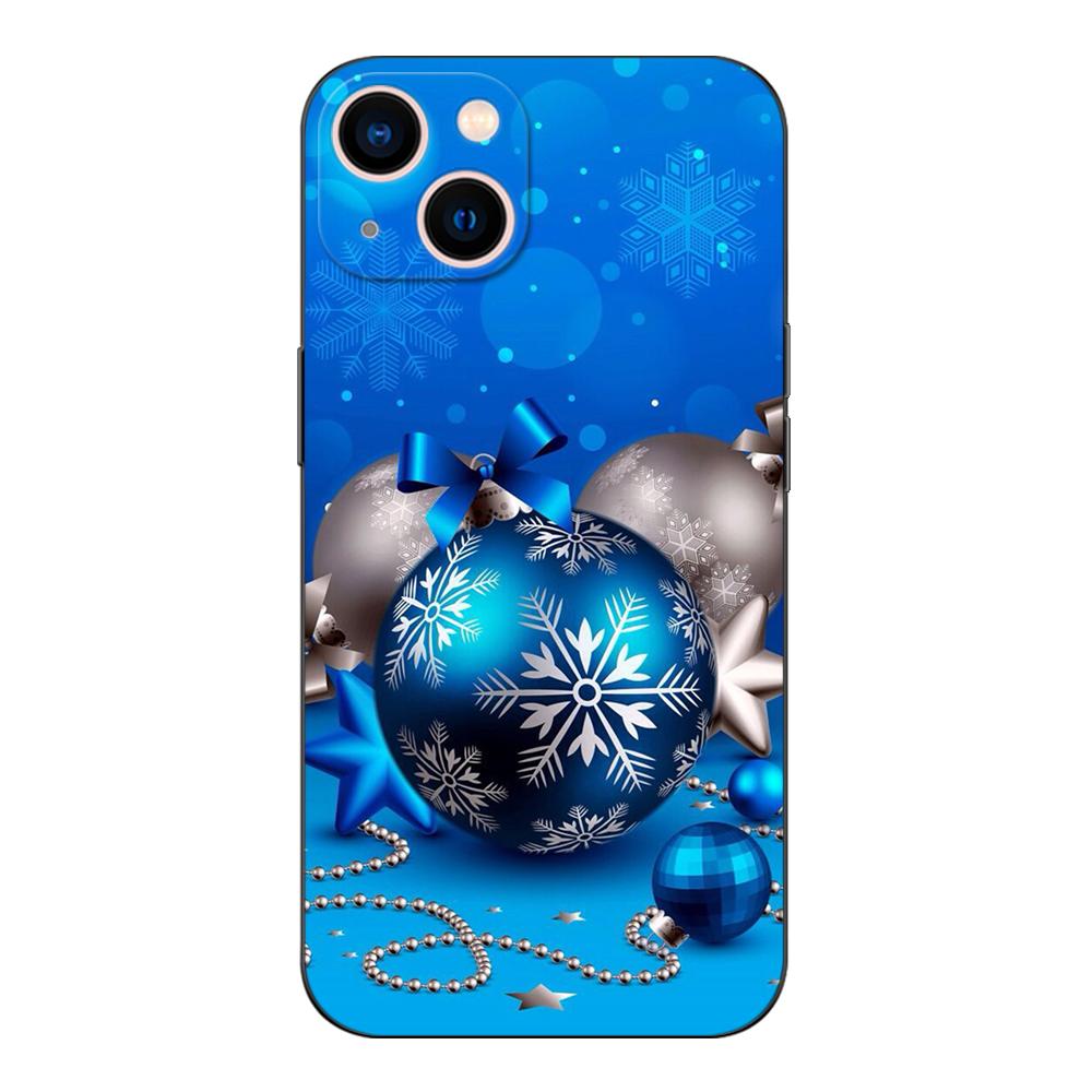 Черный чехол из ТПУ для Samsung Galaxy M53 M13 M62 A12 A22 A22S A32 A42 A52 A52S A72 4g 5g A20S рождественская елка светлая зима Samsung A32 5G