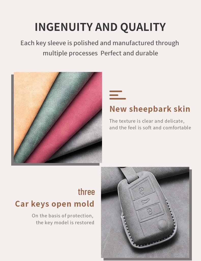 Compatible Key Case for Volkswagen Lavida, Tharu, Tiguan L, T-Cross, Bora, Tayron (25 Models)