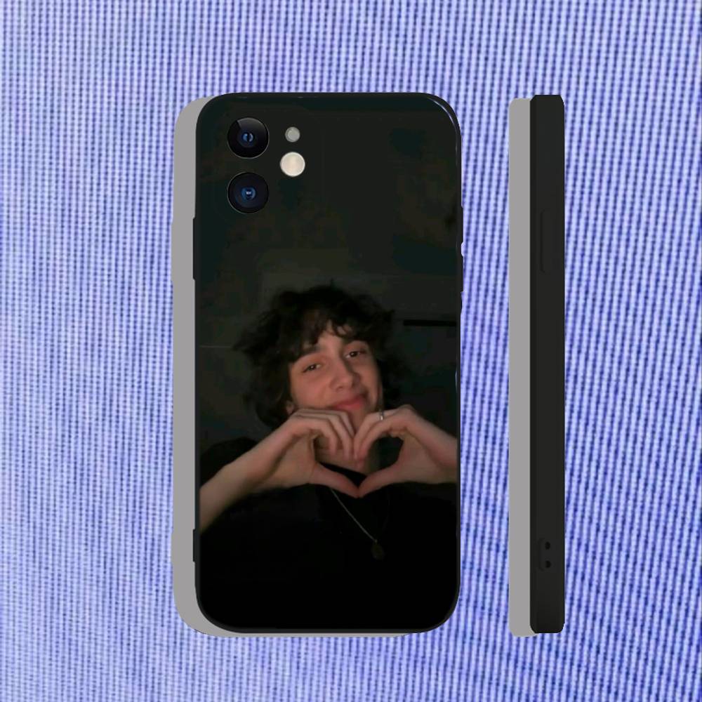 Somber I Barely Know Her voor iPhone 17, 16, 15, 14, 13, 12, 11, Air, X, XR, Pro, Max, Plus, zachte TPU-hoes die prettig aanvoelt op de huid.