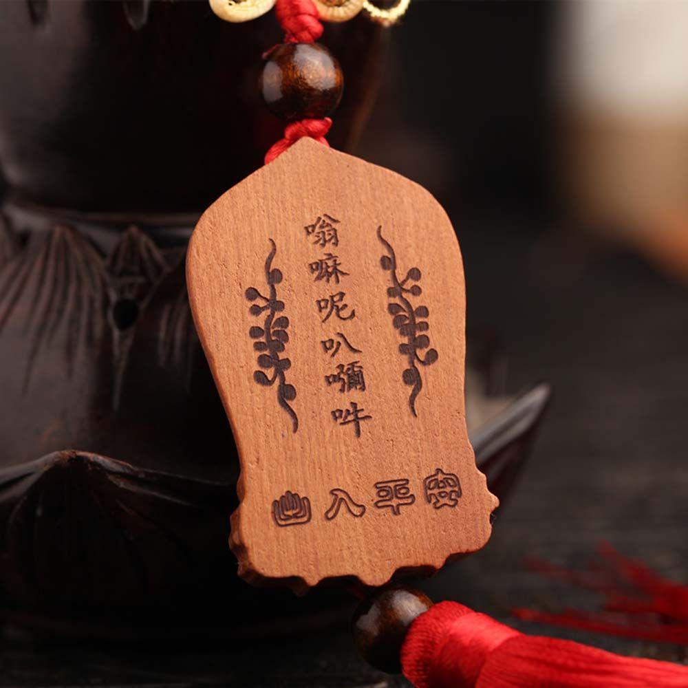 Mirror Pendant Art Sculpture Car Ornaments Car Pendant Guanyin Pendant Interior Accessories