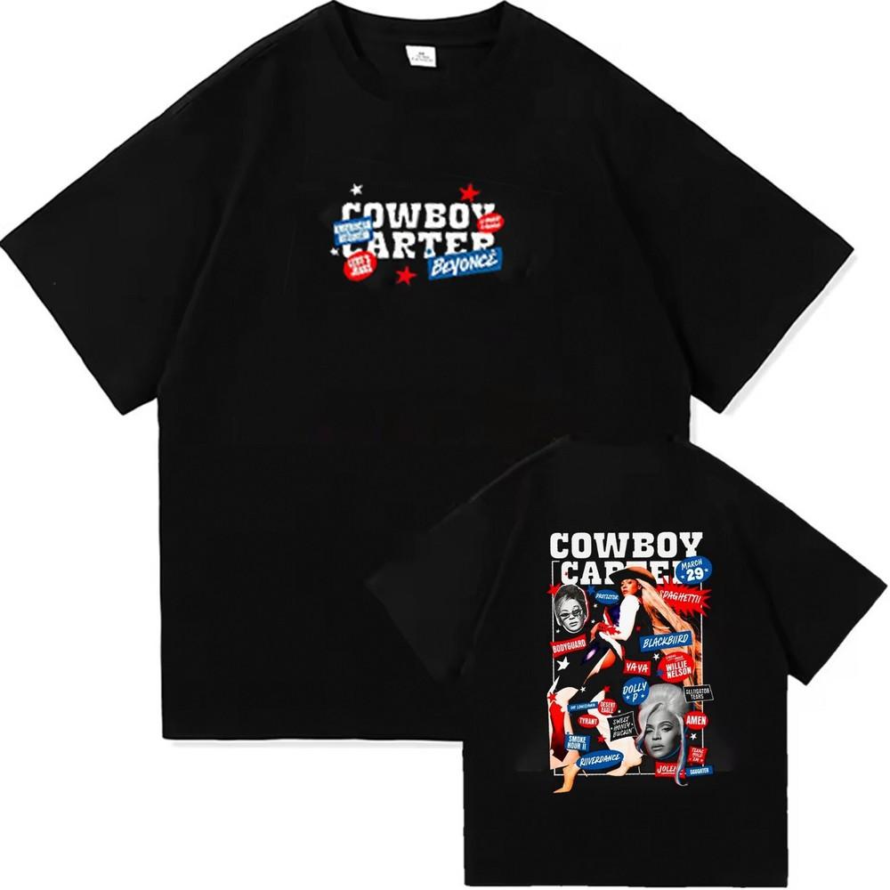 

Beyonce Cowboy Carter Tour 2025 Unisex T Shirt S-3XL, Gift for Fan, Renaissance. L