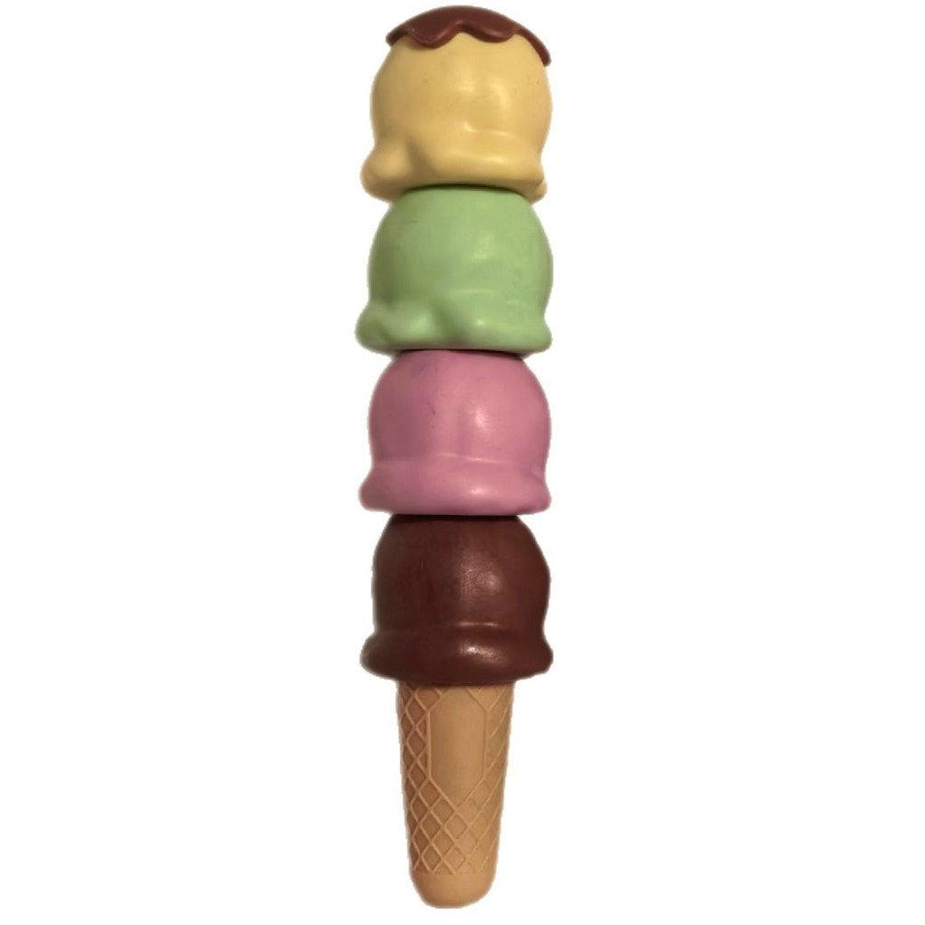 

Mini Macaron Multi-Color Pen: Bright Four-Color Ice Cream Cone Design Random color highlighter